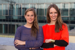 Jana Tepe und Anna Kaiser, die Gründerinnen der Jobsharing-Plattform Tandemploy (Bildnachweis: Christian Stumpp)